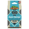 Gator Finishing SilicaCut Sandpaper Polish Super Sponge, 1000 Mirror Fine Grit 7465